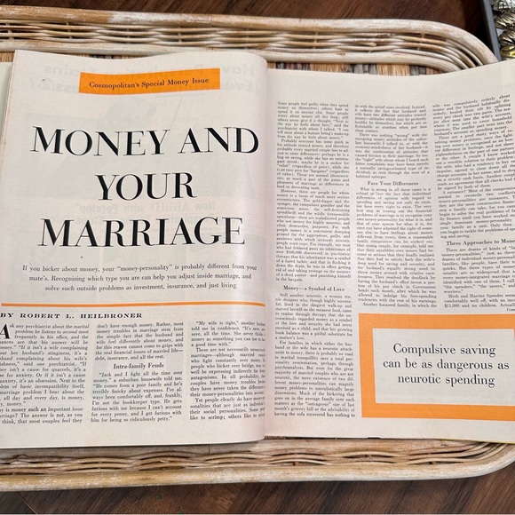 Vintage Cosmopolitan Magazine - March 1957 - Picture 12 of 13